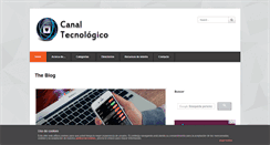 Desktop Screenshot of canaltecnologico.es